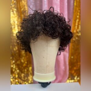 Cute & Chic Short Curly Full Cap Virgin Human Hair Wig
